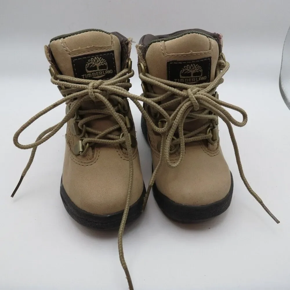 Timberland Toddler Waterproof Brown Nubuck Boots City Street Urban Size 6